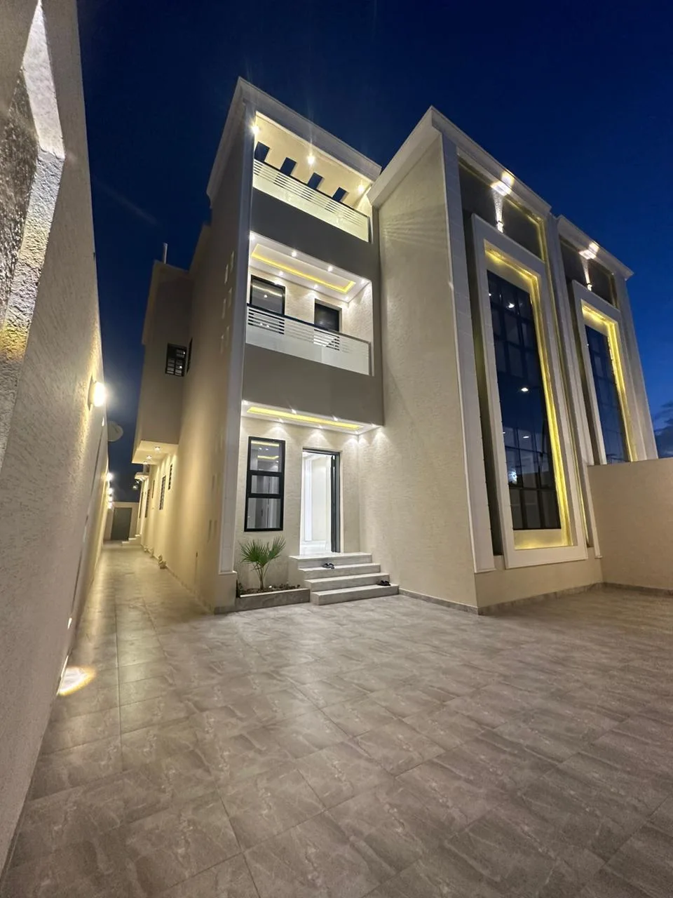 فلل للبيع في خميس مشيط مخطط 1